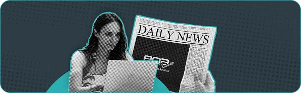 Noticias EPA - Mujer leyendo noticias financieras